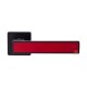 Ручка на розетке Gavroche MAGNIUM Mg-A1 BLACK/RED (черный/красный)