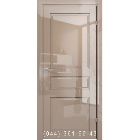 Двери AV-PORTE 01.06 капучино глянец глухое
