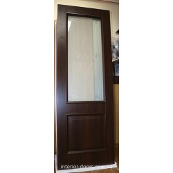 Двері Вілла Новий Стиль 70 см каштан