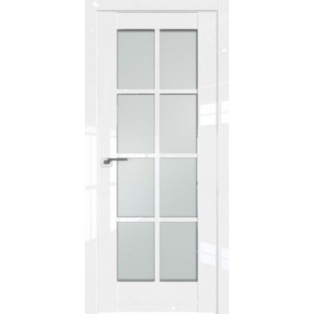 Двери межкомнатные Grazio 101L Белый люкс