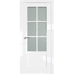 Двери межкомнатные Grazio 103L Белый люкс