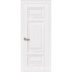 Двери Шарм белый матовый со стеклом (матовое) + рис.