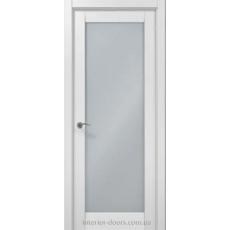Двери Варшава 2603 Fado белый мат с матовым стеклом