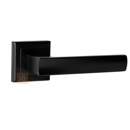 Ручка на розетке HISAR Izmir MB (черный матовый)