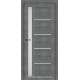 Двери межкомнатные Alabama MSDoors сильвер со стеклом (сатин матовый)