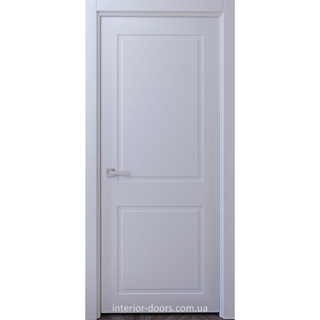 Білі двері Класик 1 у плівці Renolit з ABS кромкою