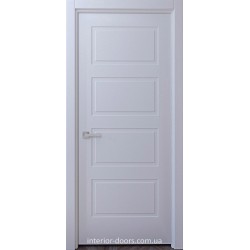 Білі двері Класик 2 у плівці Renolit з ABS кромкою