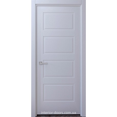 Белые двери Классик 2 в пленке Renolit с ABS кромкою