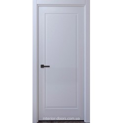 Белые крашеные двери Тернополь щитовые с фрезерованием одной филенки в одной плоскости