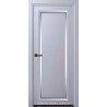 Белые крашеные двери Симферополь щитовые со стеклом двухсторонний сатин