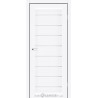 Двери Leador Neapol белый мат с матовым стеклом