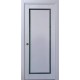 Двери межкомнатные PGN Panel Glass STDM белый сатин
