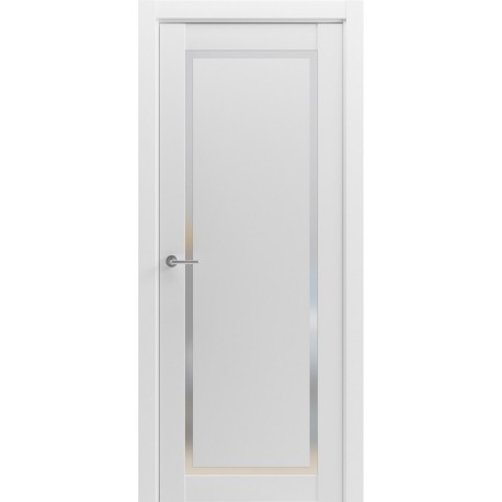 Двері міжкімнатні LUX-10 Гранд Родос білий мат