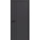 Двері ПК-05 (вертикальные молдинги) Термінус Антрацит