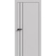 Двері ПК-05 (вертикальные молдинги) Термінус Білий Мат