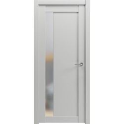 Двері міжкімнатні DELUX-12 світло-сірий Гранд Родос