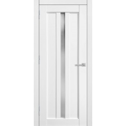 Двери межкомнатные Дубай Друид белый мат с матовый стеклом