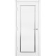 Двери межкомнатные Лондон Друид белый мат с матовым стеклом