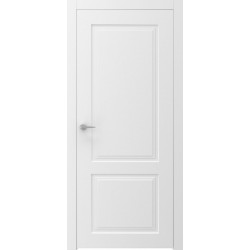 Двері міжкімнатні Верона Друїд білий мат реальне фото