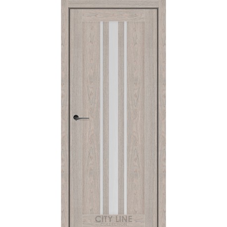 Двері Arabela City Line астана розвуд зі склом (сатин матовий)