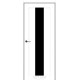 Двері Morrison City Line білий мат зі склом (чорне)