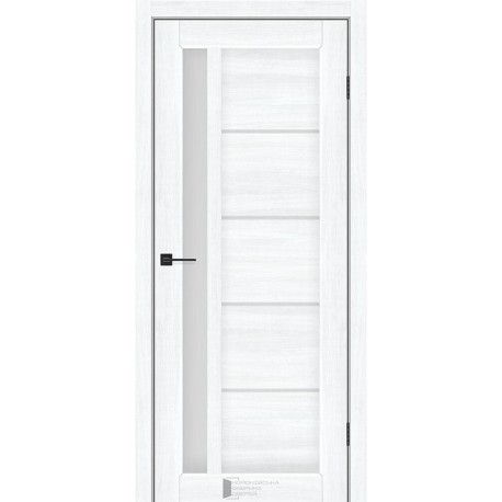 Двери Grand КФД альба белая со стеклом (сатин матовый)