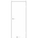 Двері Simpli Loft 01 КФД білий матовий зі склом (сатин матовий)