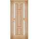 Двери Бари 4 Подольские дуб светлый по 2 стекла с 2-х сторон