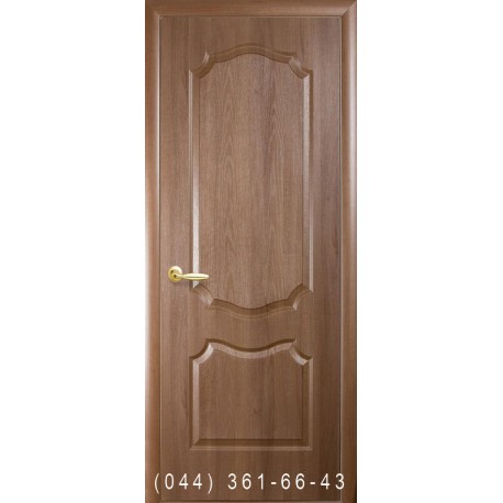 Двери Вензель (Фортис V) золотая ольха глухое