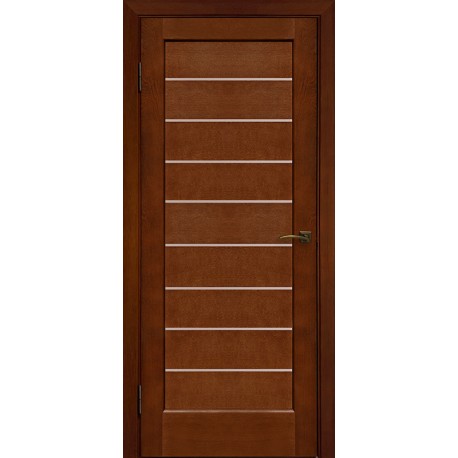 Двері Ріо 3 Подільські горіх золотий з горизонтальним склом