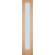 Двери Турин Подольские дуб светлый 40 см стекло на 2-х филенках