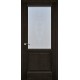 Двері Віола Подільські дуб сивий зі склом з малюнком