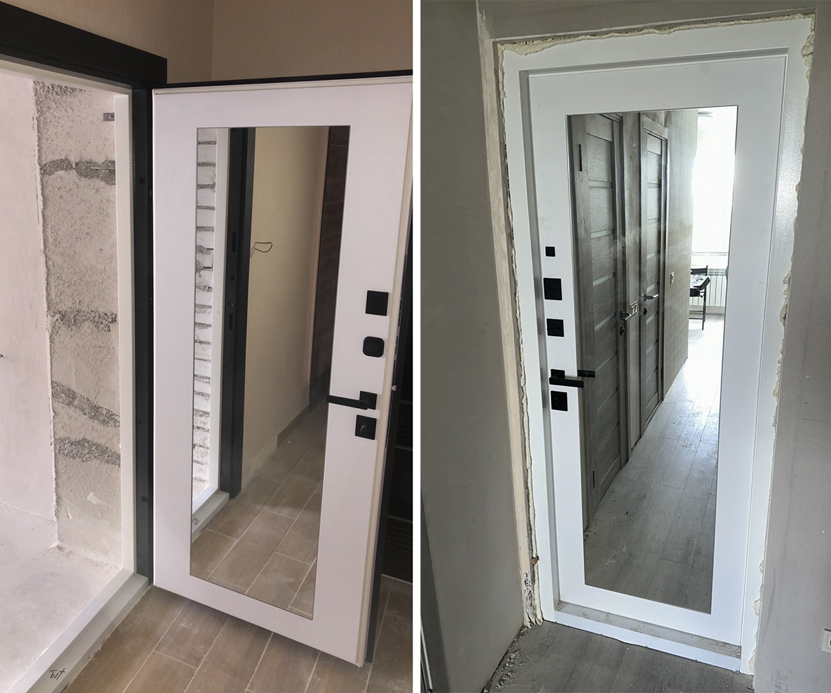 Двері із дзеркалом