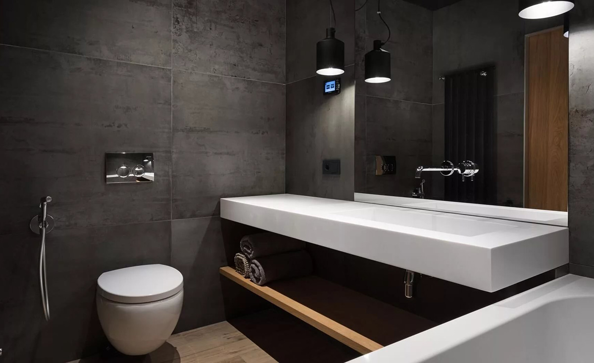 Ванные комнаты в стиле лофт
