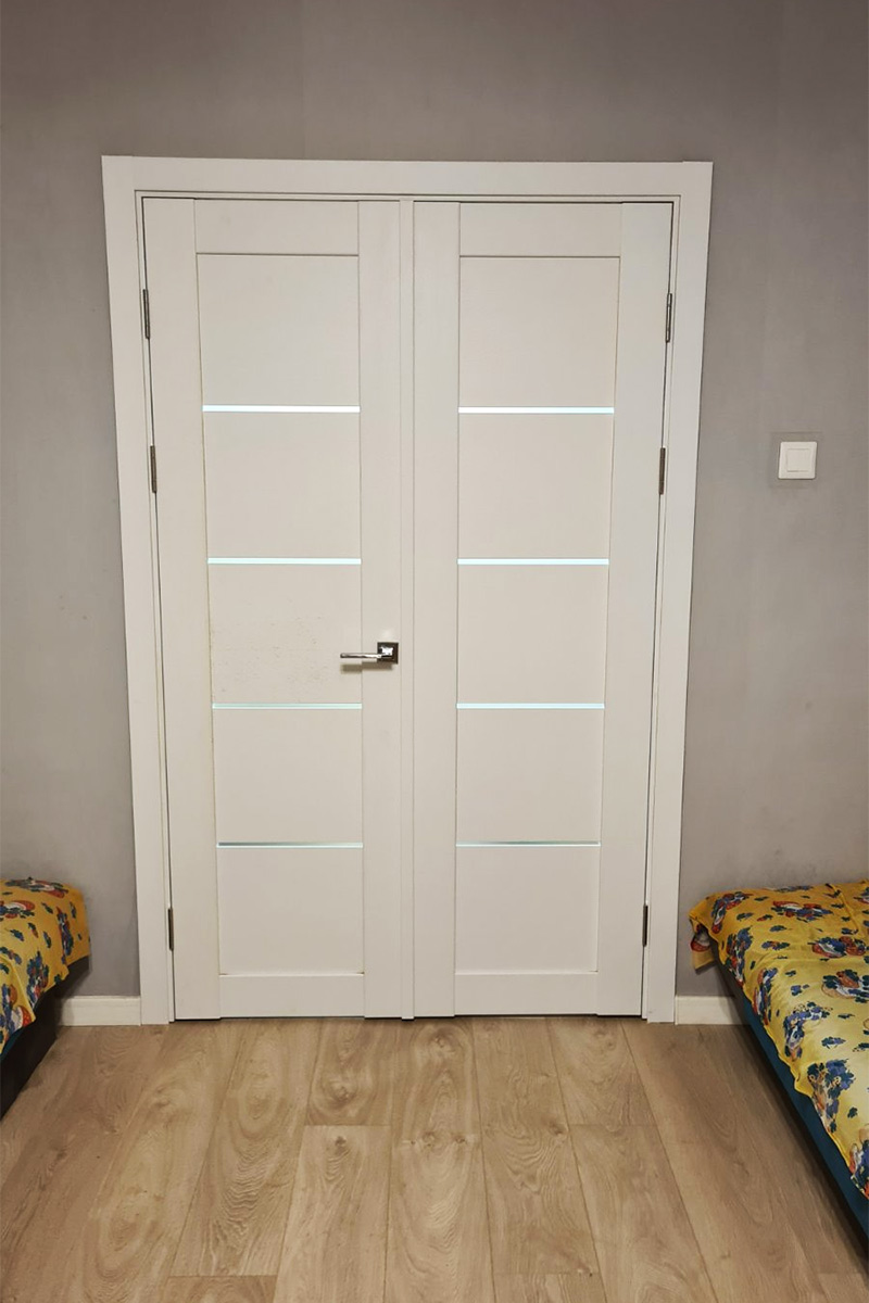 Двойные двери в зал фото