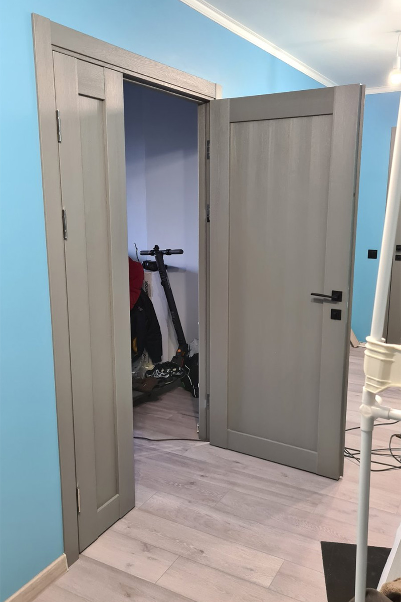 Двухстворчатые (полуторные) межкомнатные двери