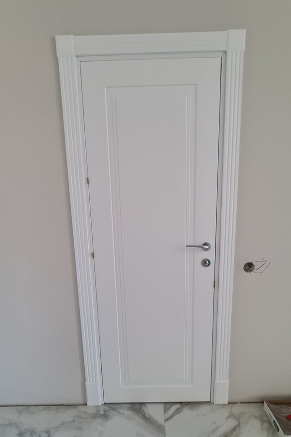 Обналичка декоративная на двери межкомнатные фото после монтажа