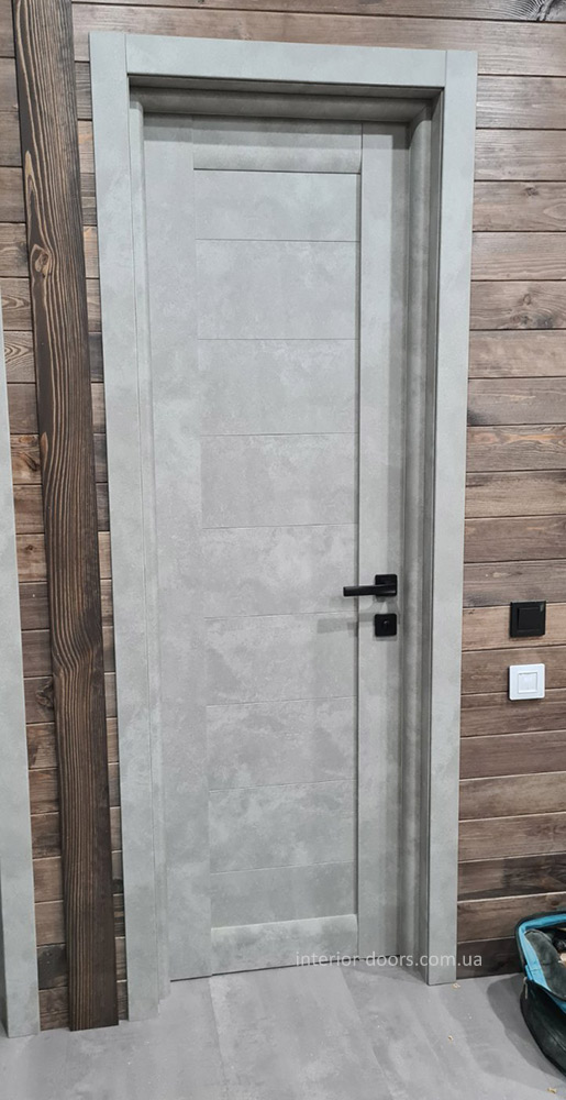 Двері Columbia Дарумі сірий бетон