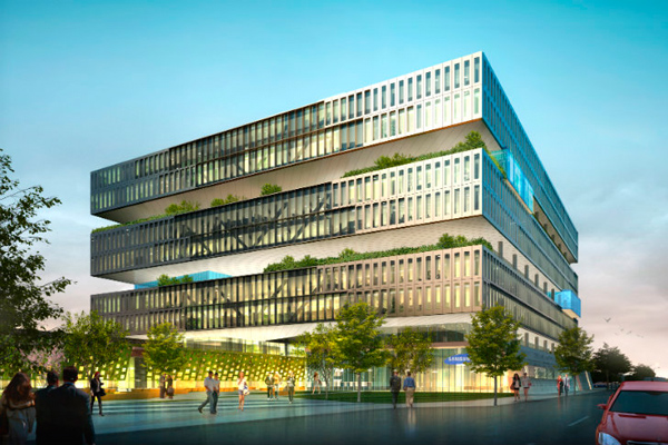 Samsung будує офіси-сади