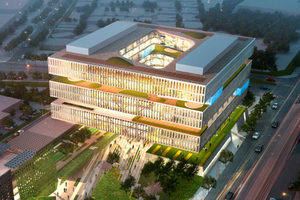 Samsung строит офисы-сады