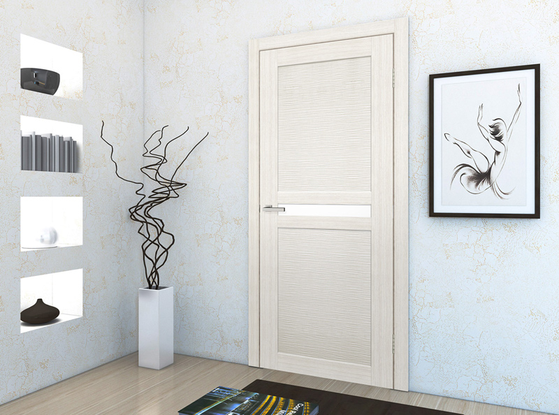 Міжкімнатні двері Nova 3D N3 в інтер'єрі