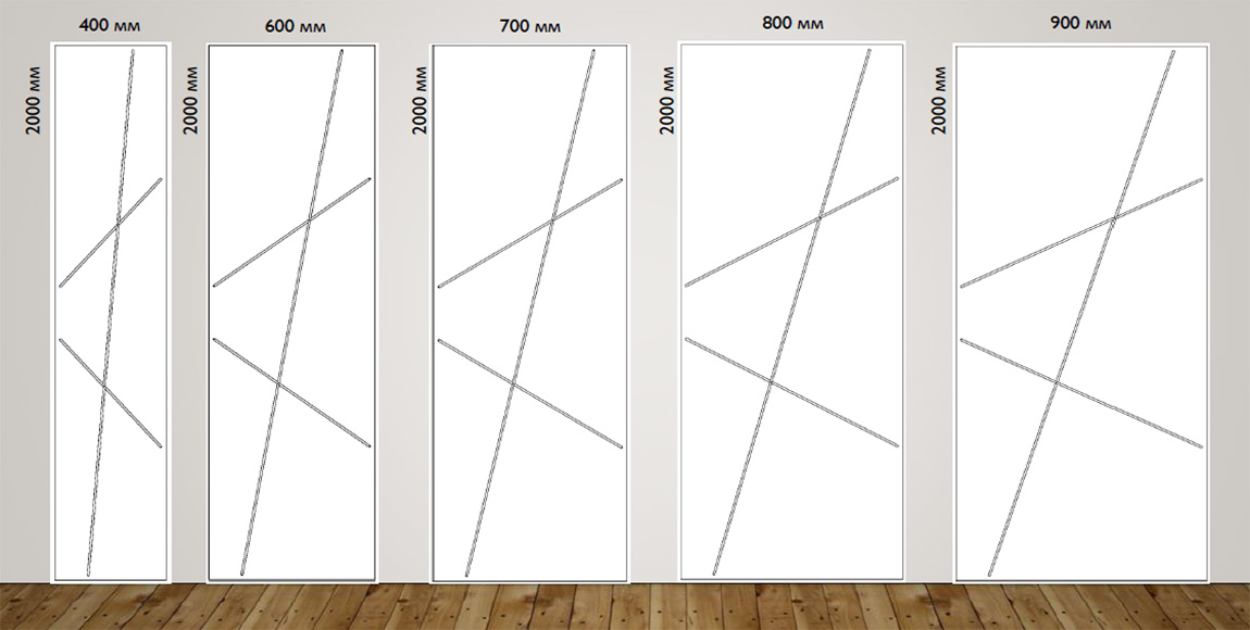 Двери Primer 7 Фри Стайл Дорс в разных размерах
