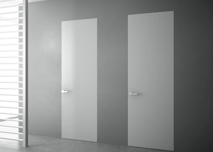 Скрытые межкомнатные двери в покраске Эмаль белая